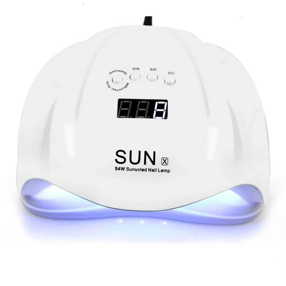 LULAA SunX 54W UV LED Nail Lamp Infrared Sensor 36 Leds Nail Lamp for Curing Gel Polish Manicure Tool Salon EquipmentT251216-image-1088552824