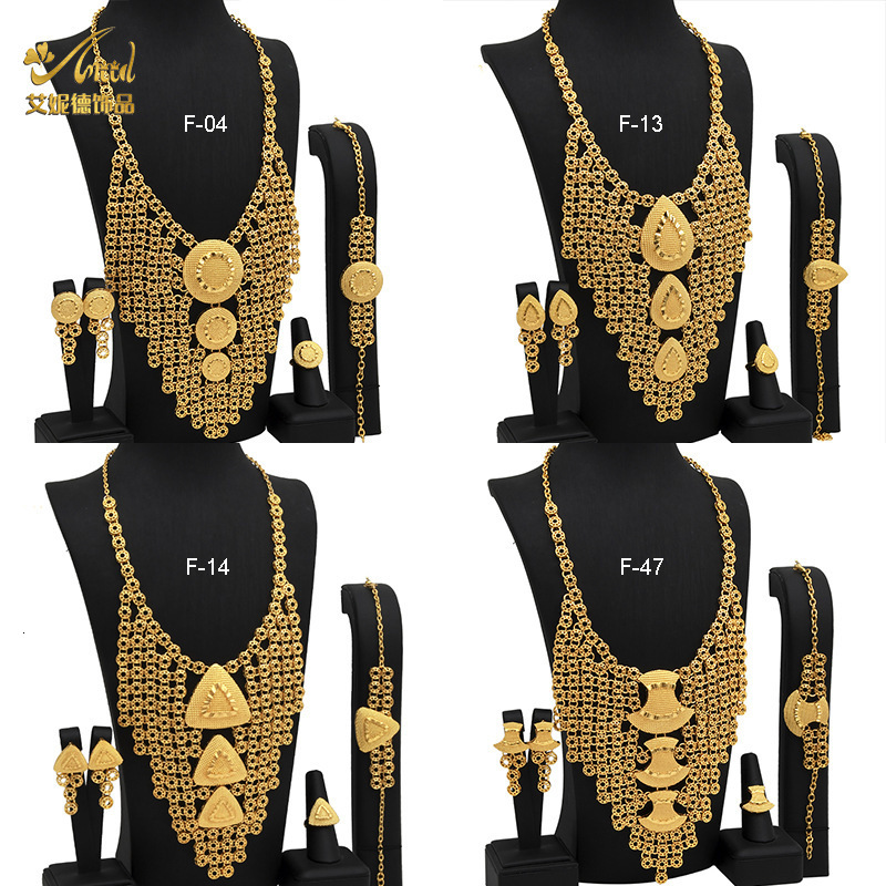 ANIID ethiopie érythrée traditionnel Habesha mariée dubaï ensemble de bijoux femmes 24K or grands bijoux Nigeria mariage 240910