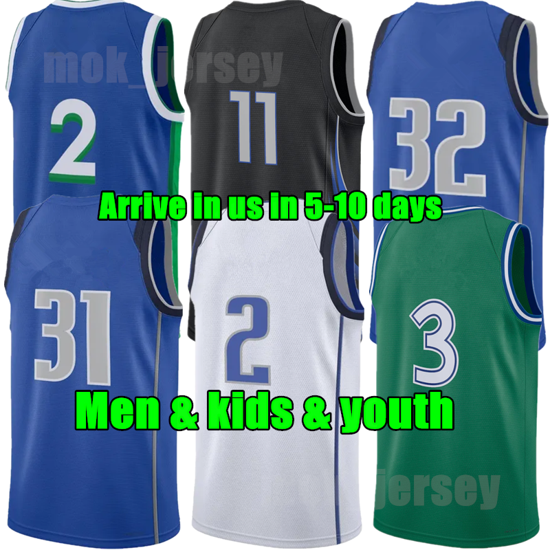 Custom DAL Maverick Cooper Flagg Basketball Jerseys Anthony Davis Kyriee Irving Max Christie Klay Thompson Daniel Gafford Dirk Nowitzki Lukaa Don-image-946555432
