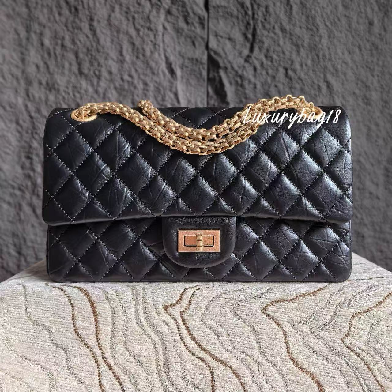 10A Sac de designer classique 2,55 chaîne de motif de diamant en peau d'agneau couverture à rabat en métal cousu sac de luxe pour femme sac à mai