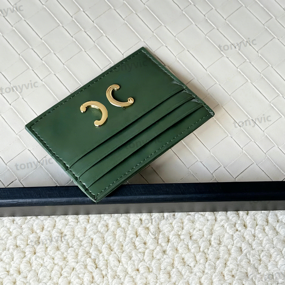 Porte-cartes en cuir Classique Porte-monnaie Designer Mini Portefeuilles Femme Cuir Véritable Carte Bancaire Haute Qualité