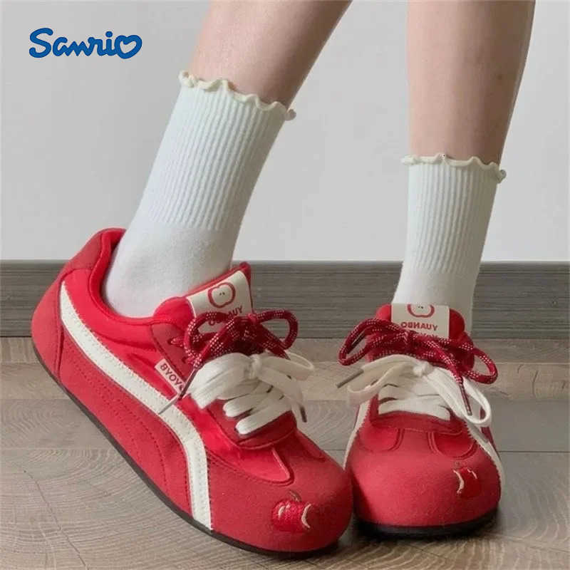 Sanrio Datou Deshuo Board Shoes 2025 Spring New Chic Ugly Cute Forrest Gump Shoes Niche Not-to-Shaped Womens Casual Shoes Breathable H251217
