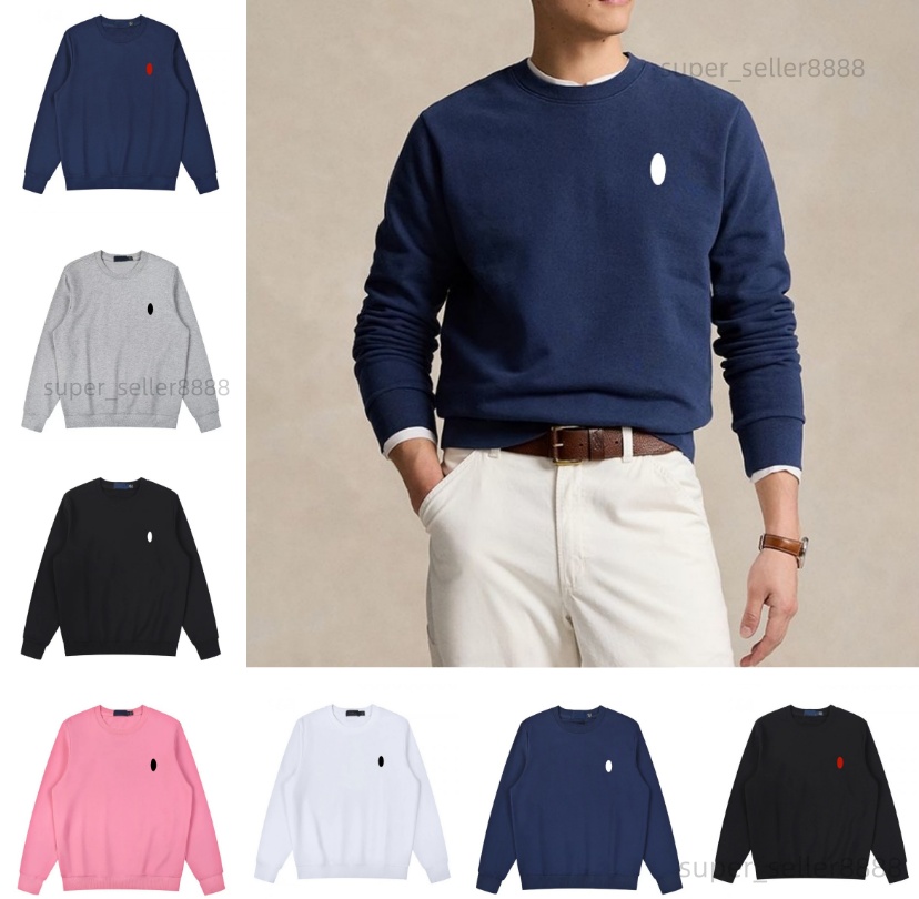 Fashion Luxury Desinger Mens Hoodie Crewneck Polo Hoodies Casual Men Sweatshirts Trendy Embroidery Horseman Warrior Pullover Cotton Jogging Pony Swe