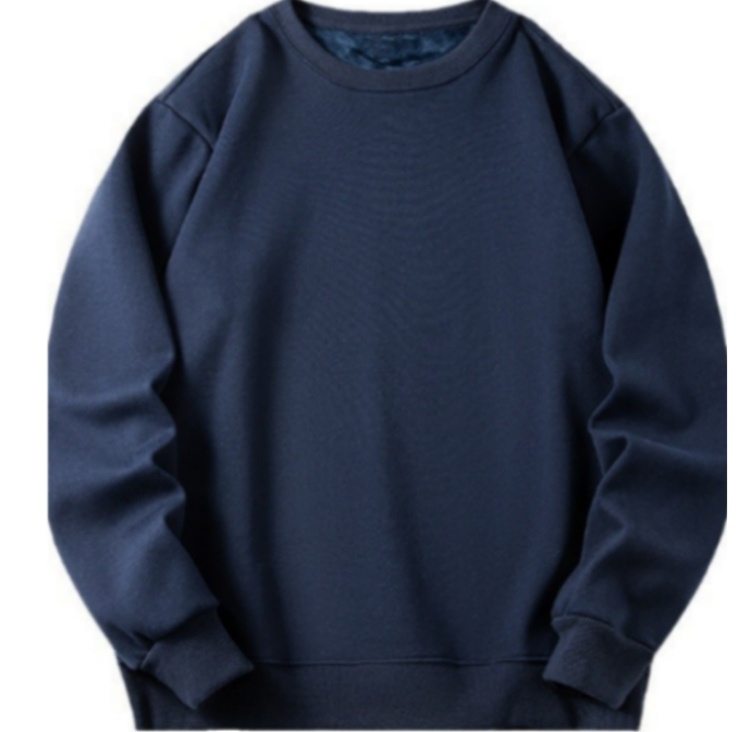 A396 T-shirt à manches longues pour hommes, sweat-shirt décontracté à col rond