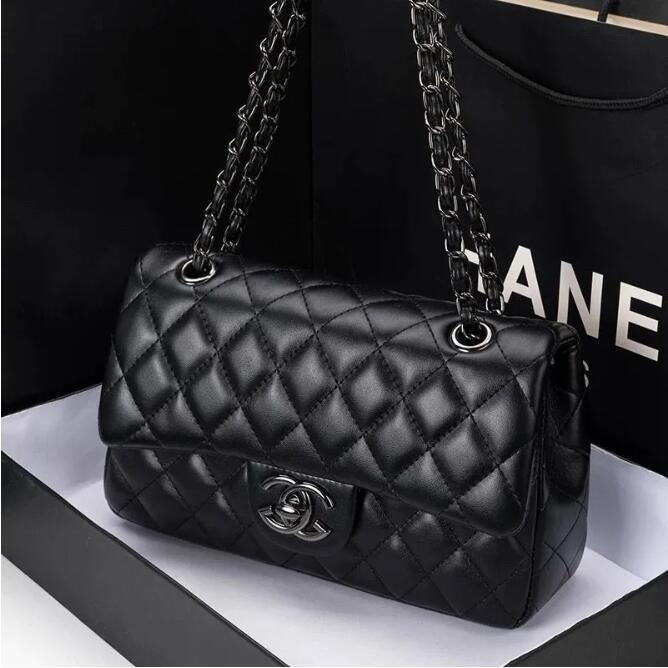 Sac de designer Sac à main Femmes Shouder Chain Sac Cutch Fap Sacs fourre-tout Waet Check Veour Thread C Purse Doube Lettres Louisvuinton Soid Ha