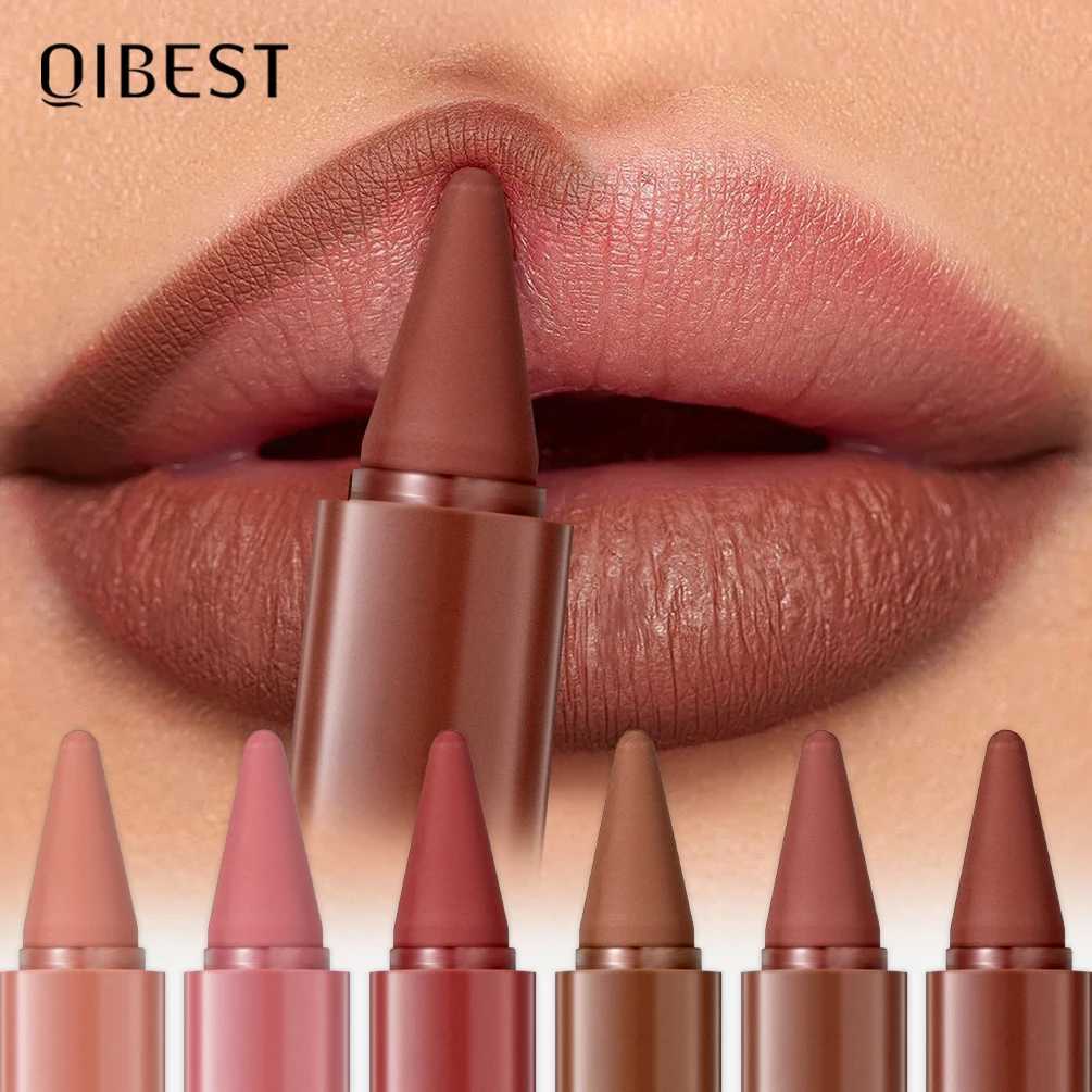 Tapered Gradient Lip Liner Matte Nude Brown Velvet Lipstick Waterproof Non Sticky Contouring Tint Lipliner Crayon Lip Makeup G251218-image-1088877705