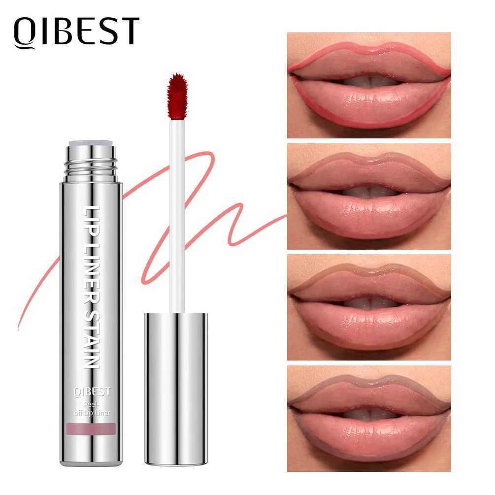 QIBEST 4 Colors Peel Off And Reveal Lip Stain Long Lasting Waterproof Pink Lip Tint Transfer Proof Natural Lip Stain Makeup G251218-image-1088875701