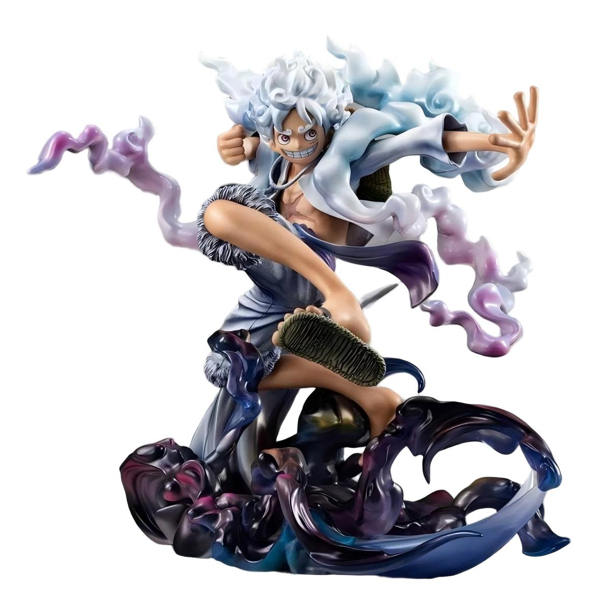 2026 New 23Cm/9In Anime One Piece Gear 5 Action Figure Sun God Nika Luffy Statue Toy Giftsxj250103 Designer C260309-image-1096835763