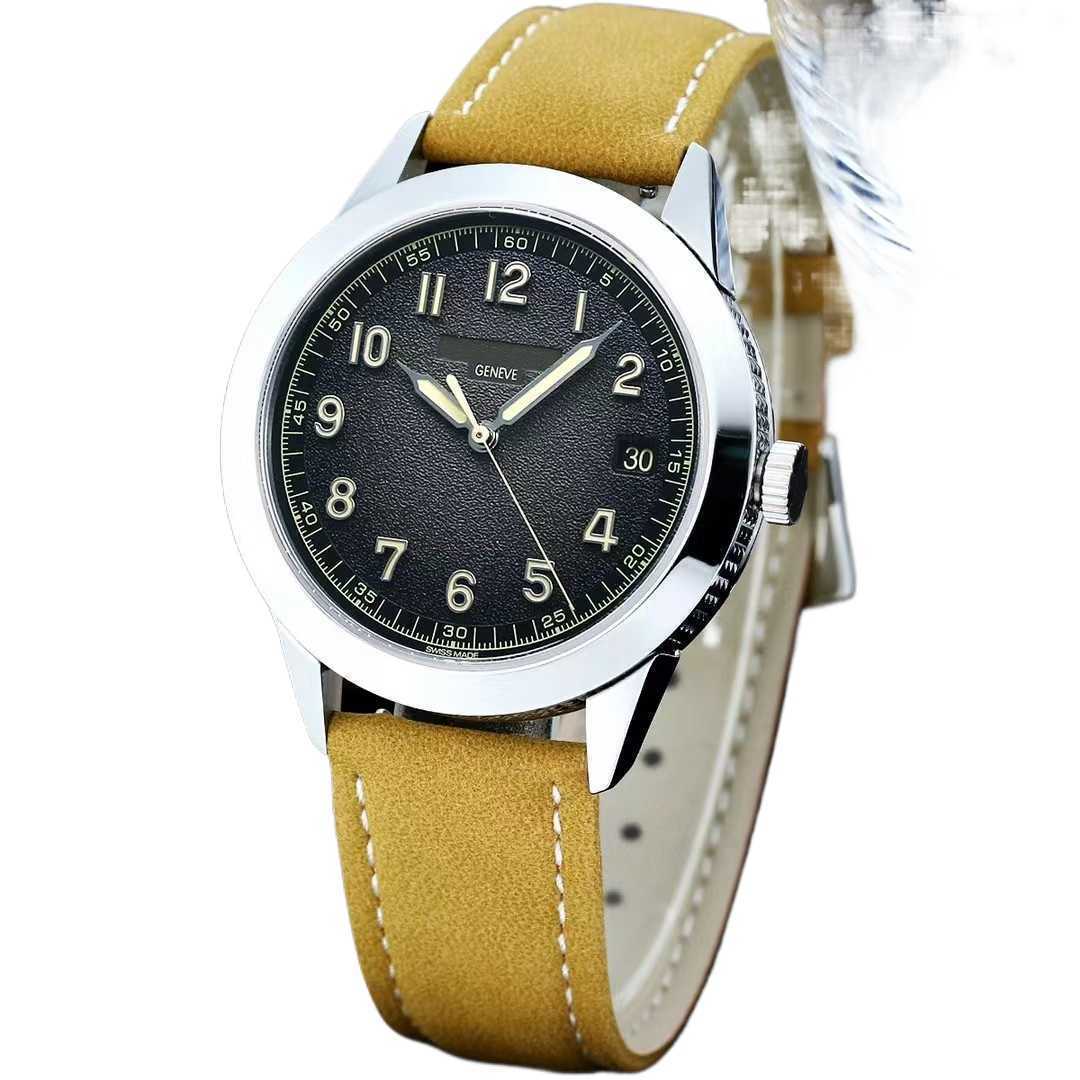 5226G Textured Charcoal Gray Mens Watch 3230 Automatic Stainless Steel Sapphire Crystal Swiss Luxury Wristwatch