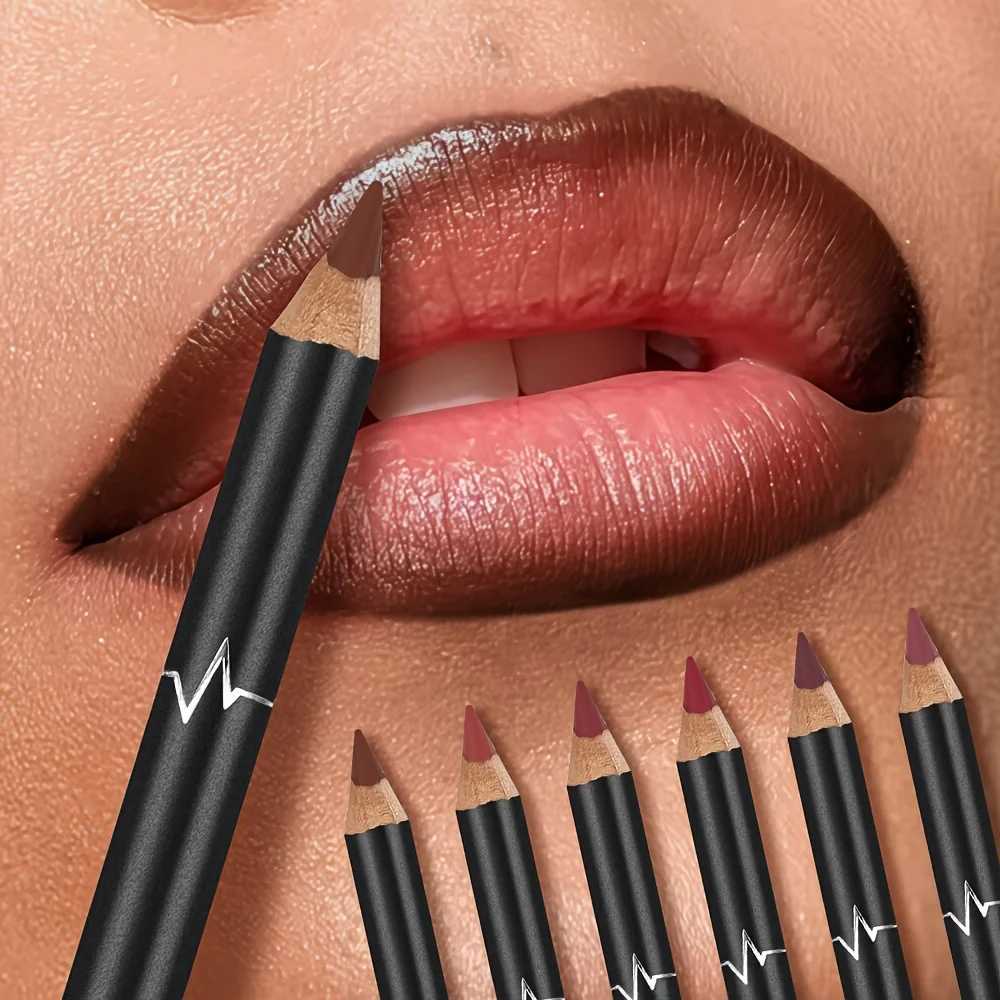 Matte Lip Liner Pencil Waterproof Long Lasting Non-Fading Smooth Velvet Lip Liner for Outline and Filling Lip Makeup Tool G251218-image-1088874965