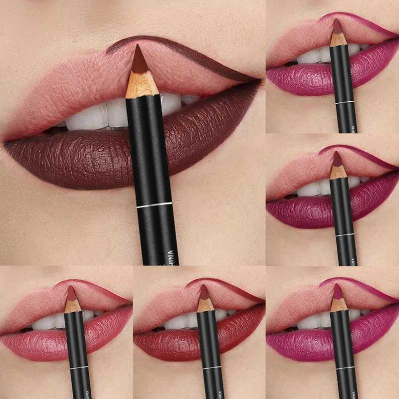 Pudaier 6pcs Matte Lip Liner Set Waterproof Durable Easy to Color Long-lasting Suitable for All Skin Types - Perfect Choice G251218-image-1088874914