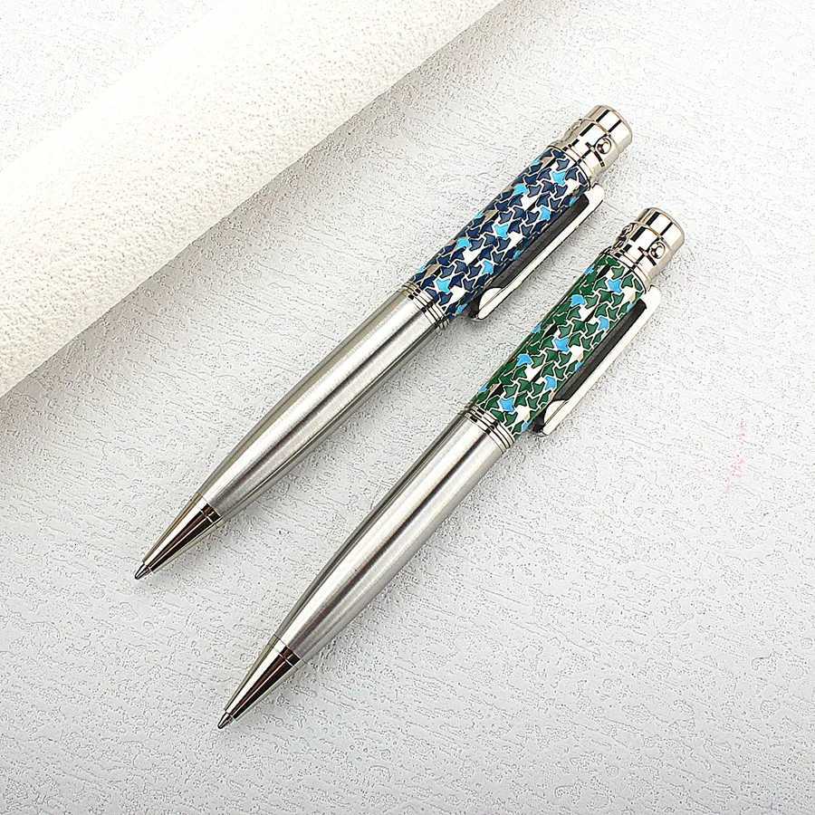 ic metal Rollerball Pen Luxury 07MM Nib Writing Ink Pen Elegant Off School Supplies Stationery ballpoint pen Y251218-image-1088850333