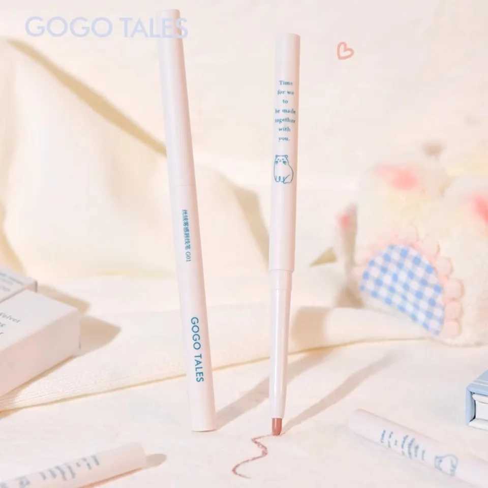 GOGOTALES Matte Pink Lip Liner Pen Nude Brown Lipstick long Lasting Smooth Lip Contouring Shaping Shadow Outline Lip Makeup G251218-image-1088875460