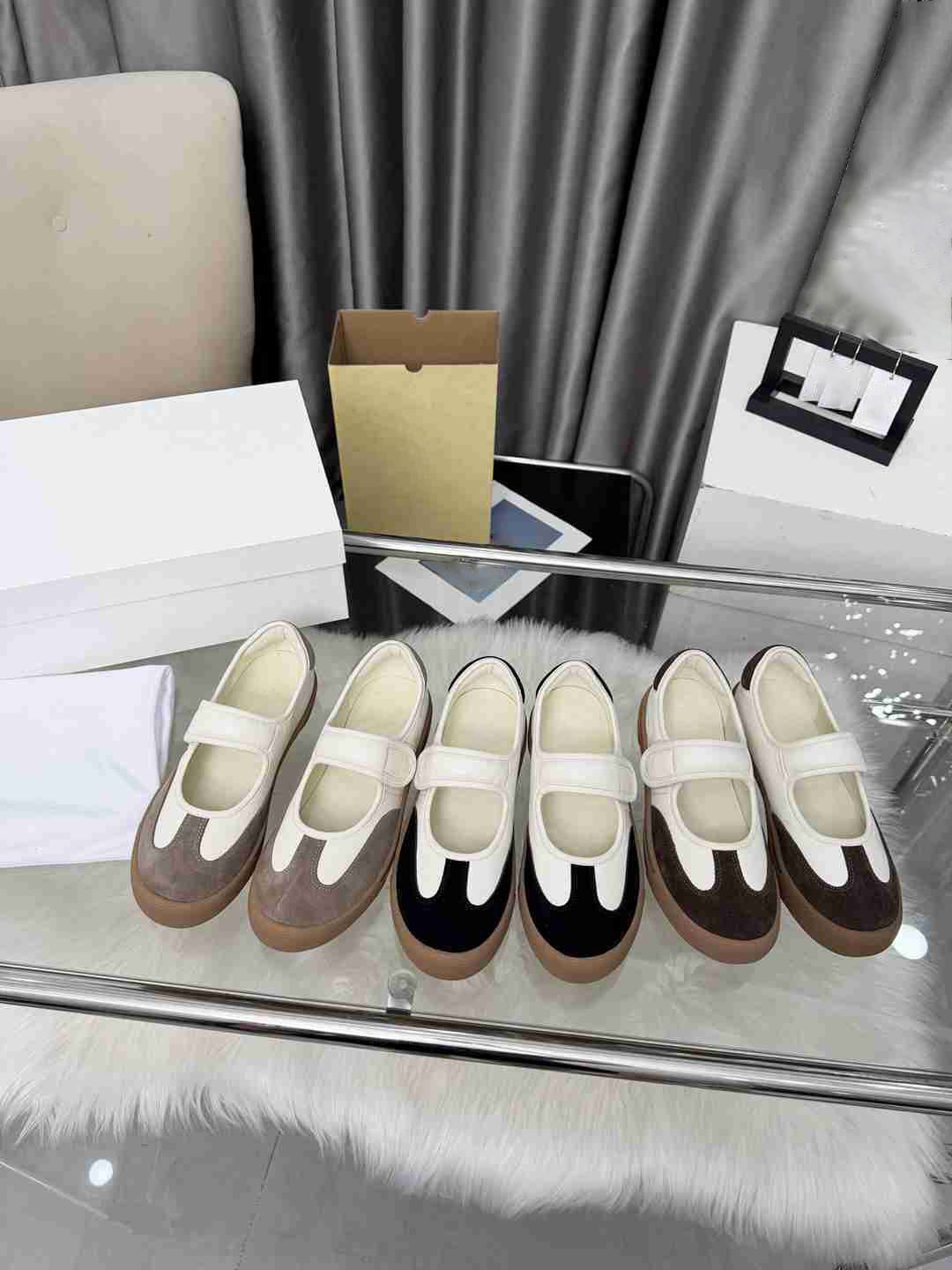 10A – chaussures plates classiques décontractées à bout rond pour femmes, de haute qualité, alliant praticité et élégance