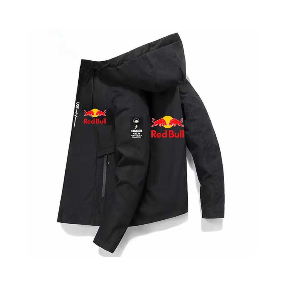 Spring Autumn Red Bull New Jacket Mens Coat Fashion Casual Versatile Stormtrooper Outdoor Clothing Youth Upwear Mens Clothing H251218