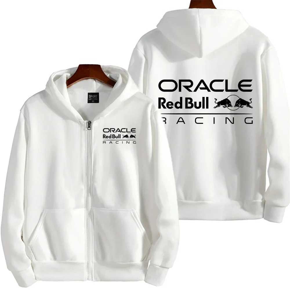 Red Bull Racing Team Men Zipper Hoodie Spring Autumn Male Sweatshirt 2025 New Casual Sport Women Jacket Clothes Coats H251218