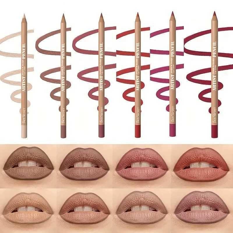 18 Color Face Secret Artist Shape Sculpt Lip Liner Pencil Weightless Precise Liner with Super Soft Blendable Texture Matte Soft G251218-image-1088875812