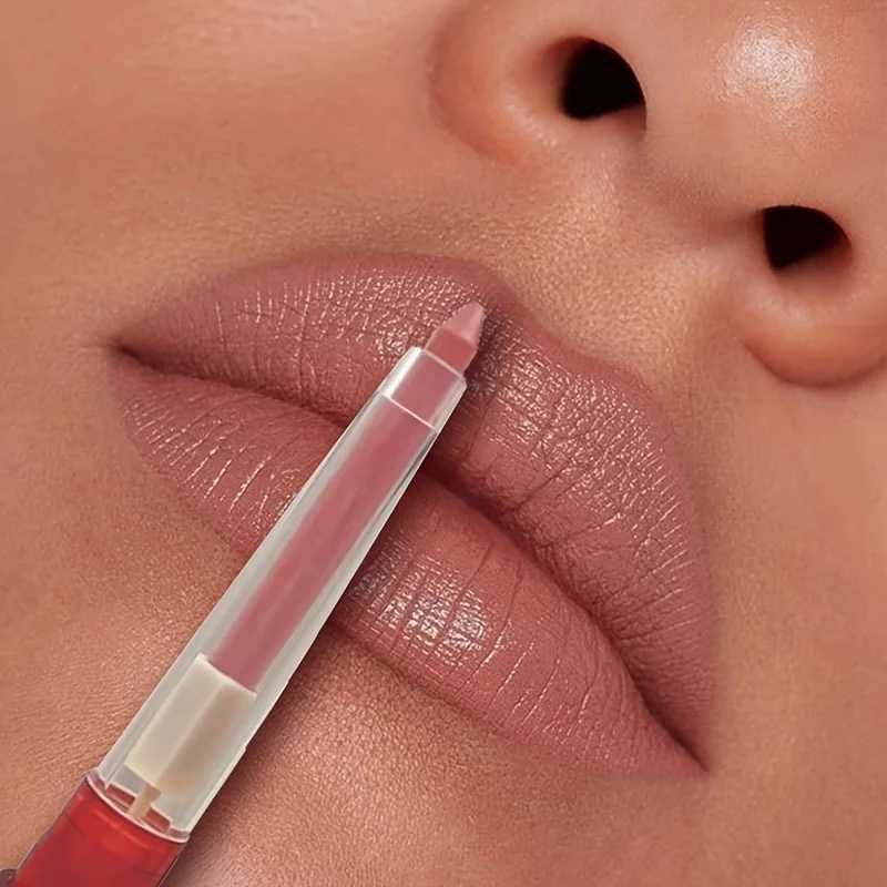 Nude Pink Purple Lip Liner Long Lasting Matte Lipstick Pencil Lips Outline Makeup Crayon Stick Lip Tint Line Cosmetic G251218-image-1088874025