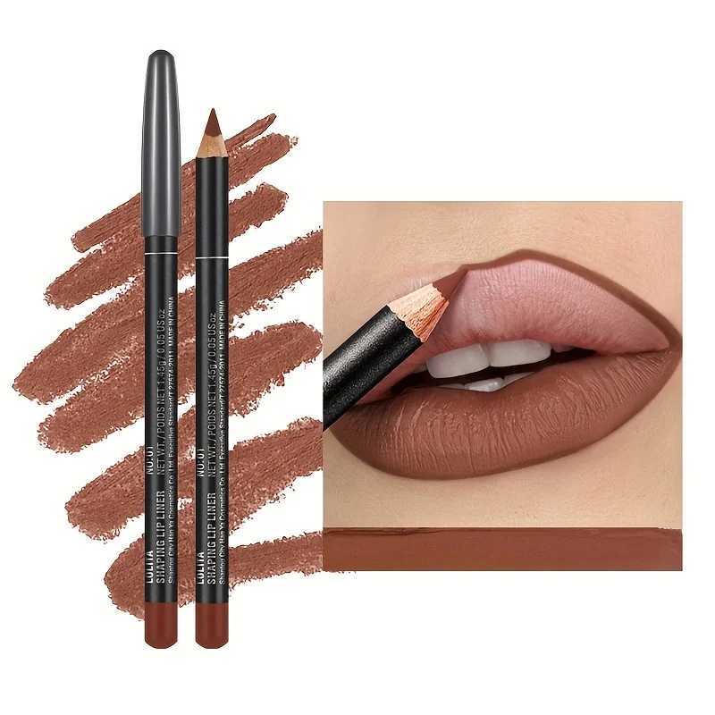 Velvet Matte Lip Liner Waterproof Non-Fading Long Lasting Lip Pencil Smooth Application Lip Contour Makeup for Women G251218-image-1088876781