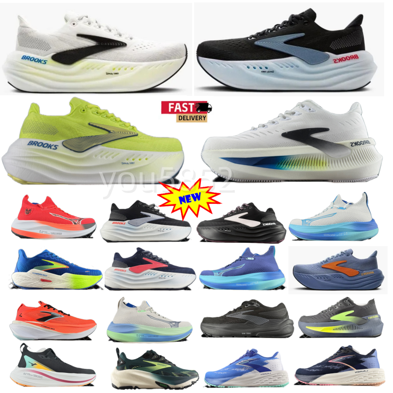 Running Shoes brookss brookshoes Designer Outdoor Sneakers men women Hyperion Elite 4 Max Ghost 17 Glycerin 21 22 Adrenaline GTS 23 24 Mens marat