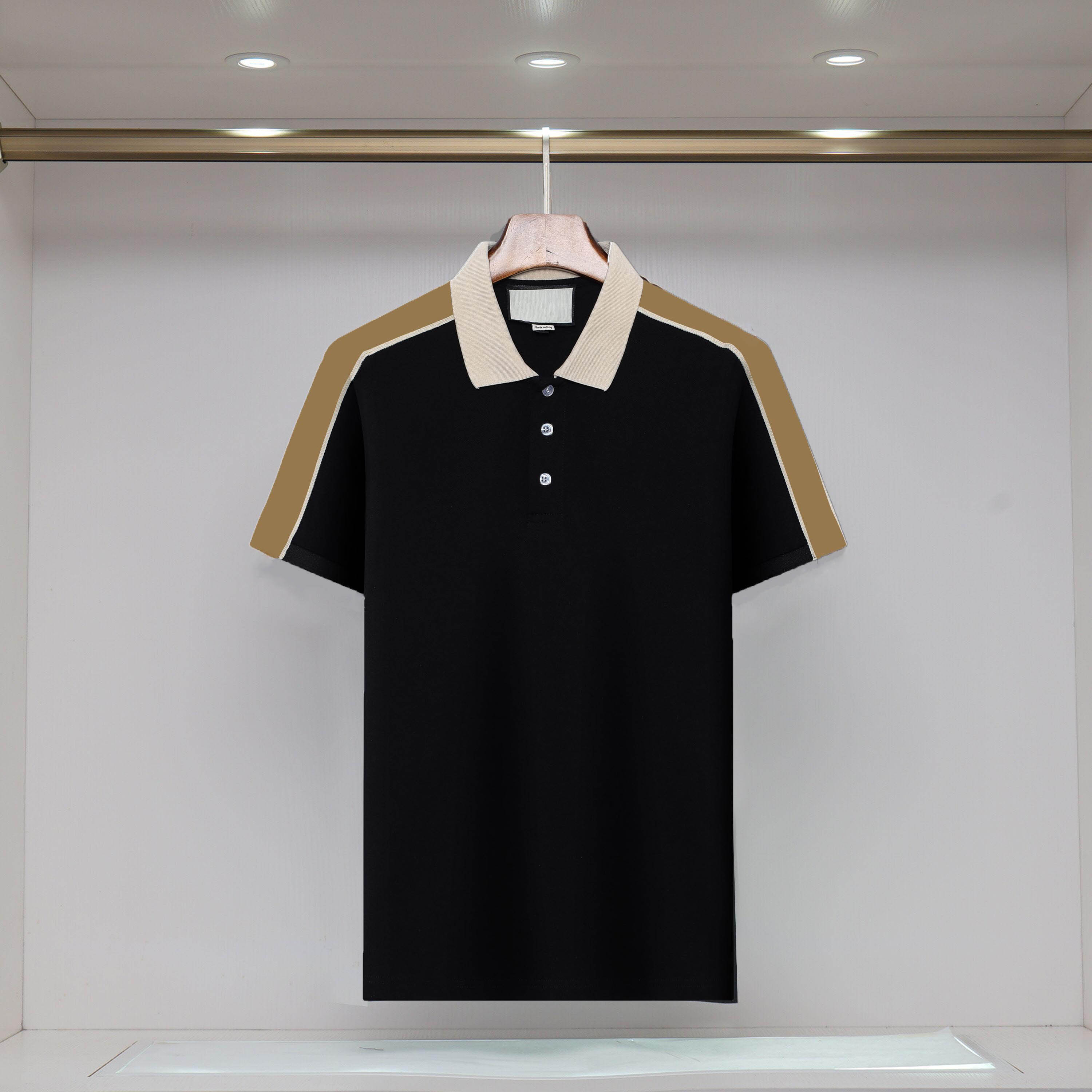 Mens polo Top Tee Short sleeve T-Shirts designer polos Loose Tees Fashion casual Cotton breathable t shirt luxe man Tops plain t shirts for men