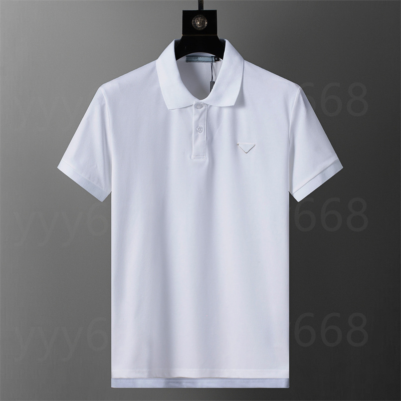 Mens Polo Shirt Fashion Men's T-shirt Luxury Polo Collar Breathable Top Summer Business Shirt Asian size M--XXXL &88816