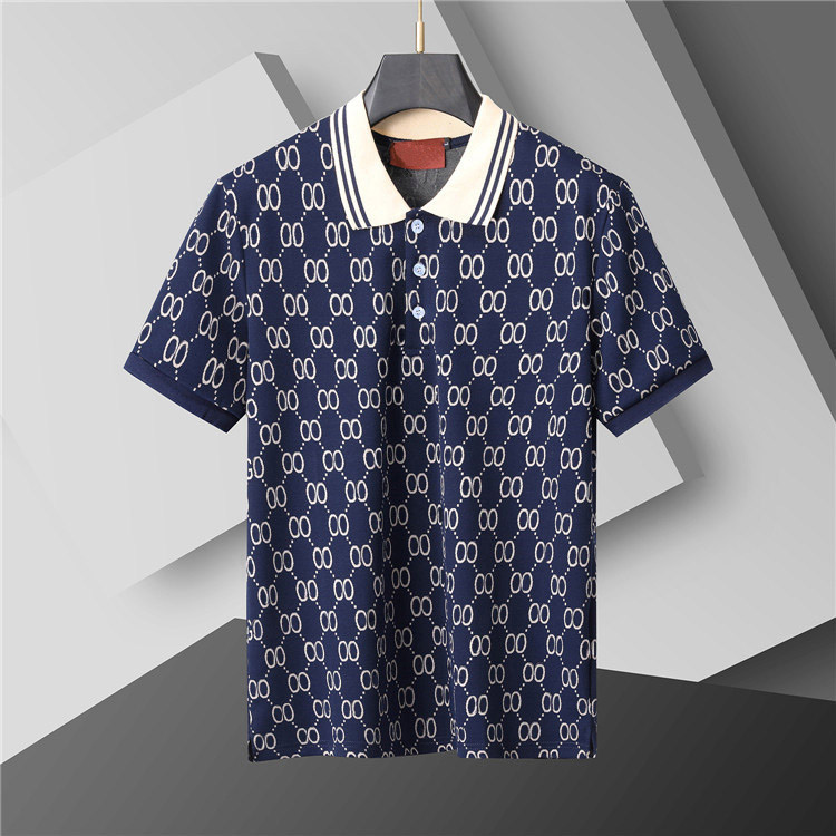 Mens Polo Shirt Designer Man Fashion Horse T Shirts Casual Men Golf Summer Polos Shirt Embroidery High Street Trend Top Tee Asian size M-XXXL-image-785650788