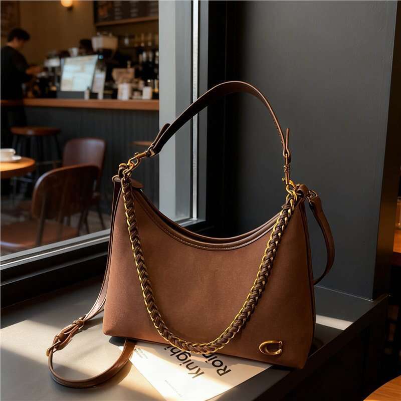 Designer Bag High-Quality Vintage Matte Bag for Women New Trendy Light Luxury Fashion Versatile Crossbody Bag Handheld Bucket Bag