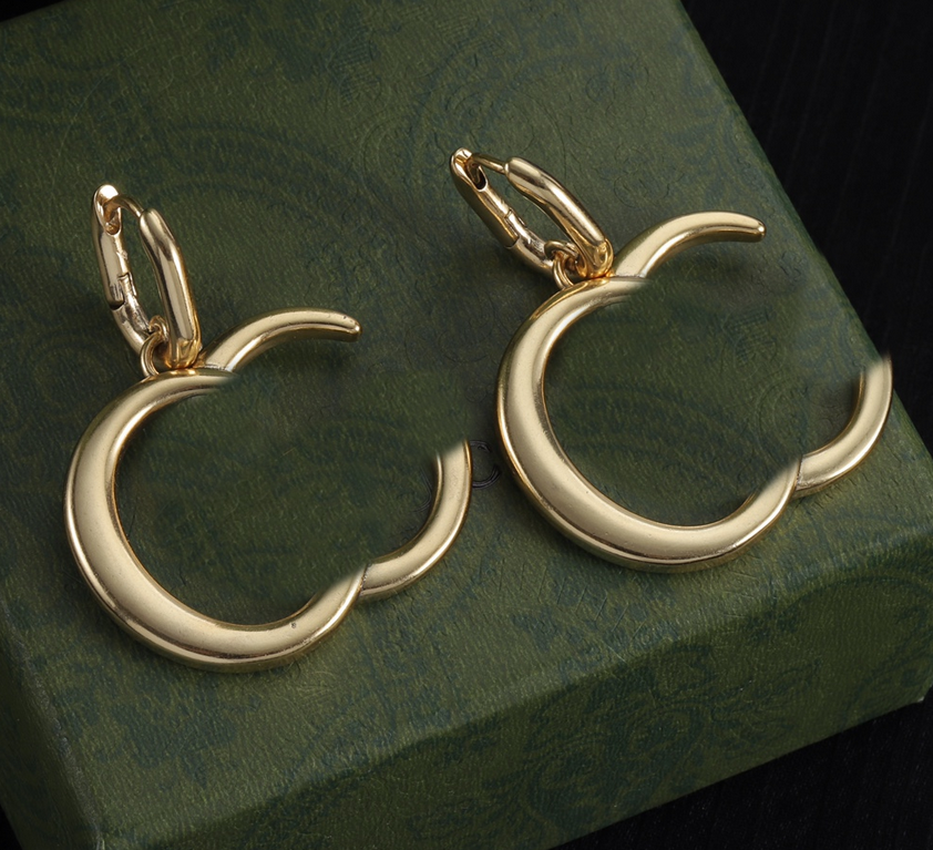 2026 Classic perfume Designer Hoop Dangle Earring Big Letter Pendant Stud Plated Eardrop Aretes Orecchini For Women cologne Wedding Party Jewelry Lo