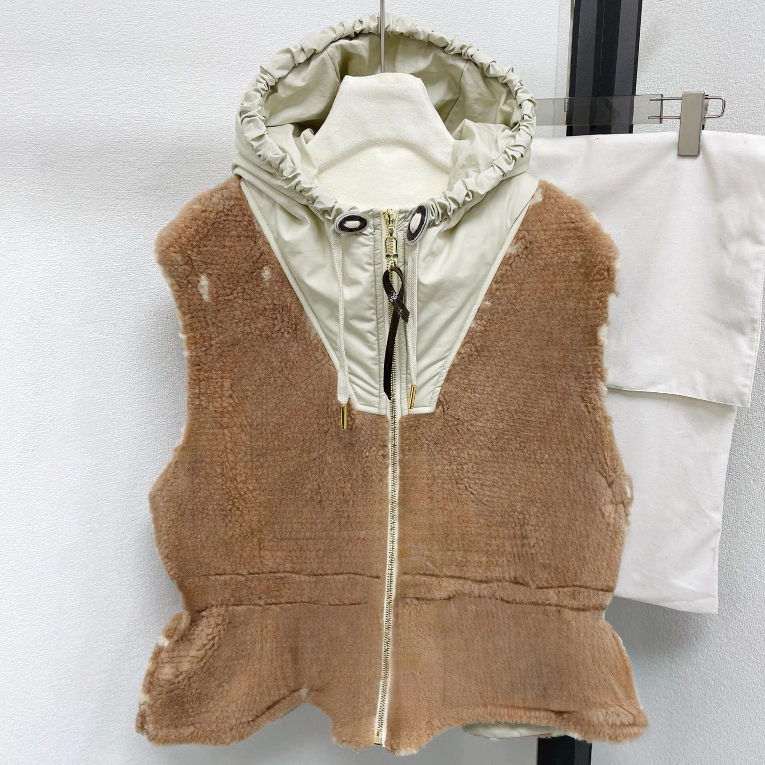 Y494 Vintage Style Women's Sleeveless Printed Vest Jacket Designer Models Fashion Design Sense Women's Sleeveless Cotton Vests