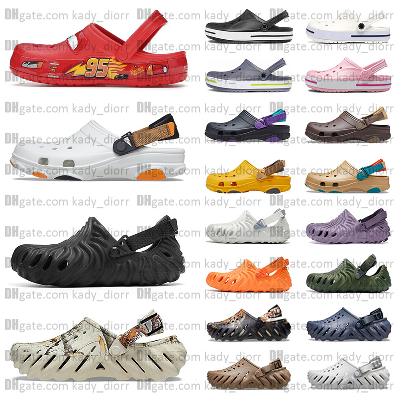 Designer Charms Car Sandal Women Mens Slides Platform Famous Slippers Pink All Black Colourful Room House Black White Orange Purple Grey Blue Yel-image-891069566
