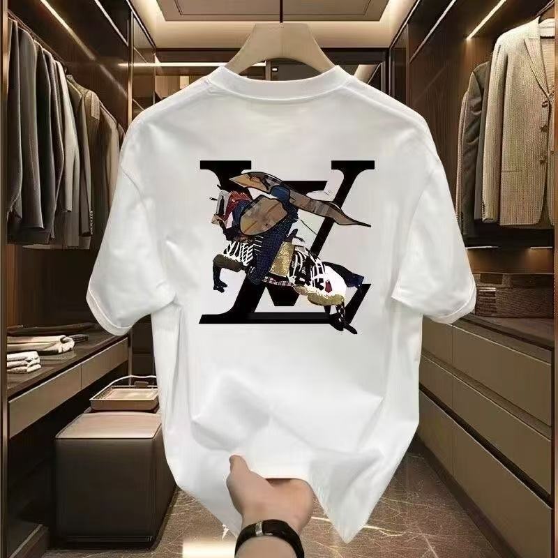 Men's T-Shirts Designer Mens T-shirt 3D Letters Classic Europe an and American popularity Monogrammed Male Fem ale Shirts Cotton Casual