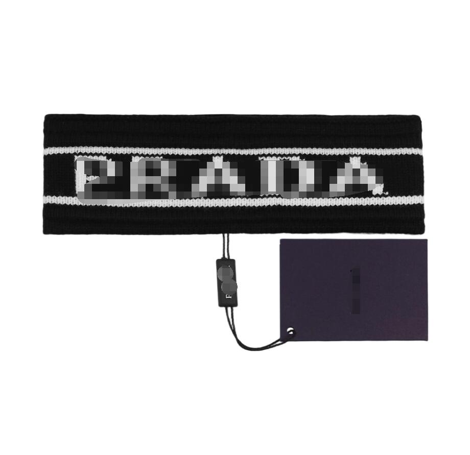 Luxury Headbands Knitted Wool Fabric Sport Headband for Women Men Fitness Shape Fashionable Outfit High-quality