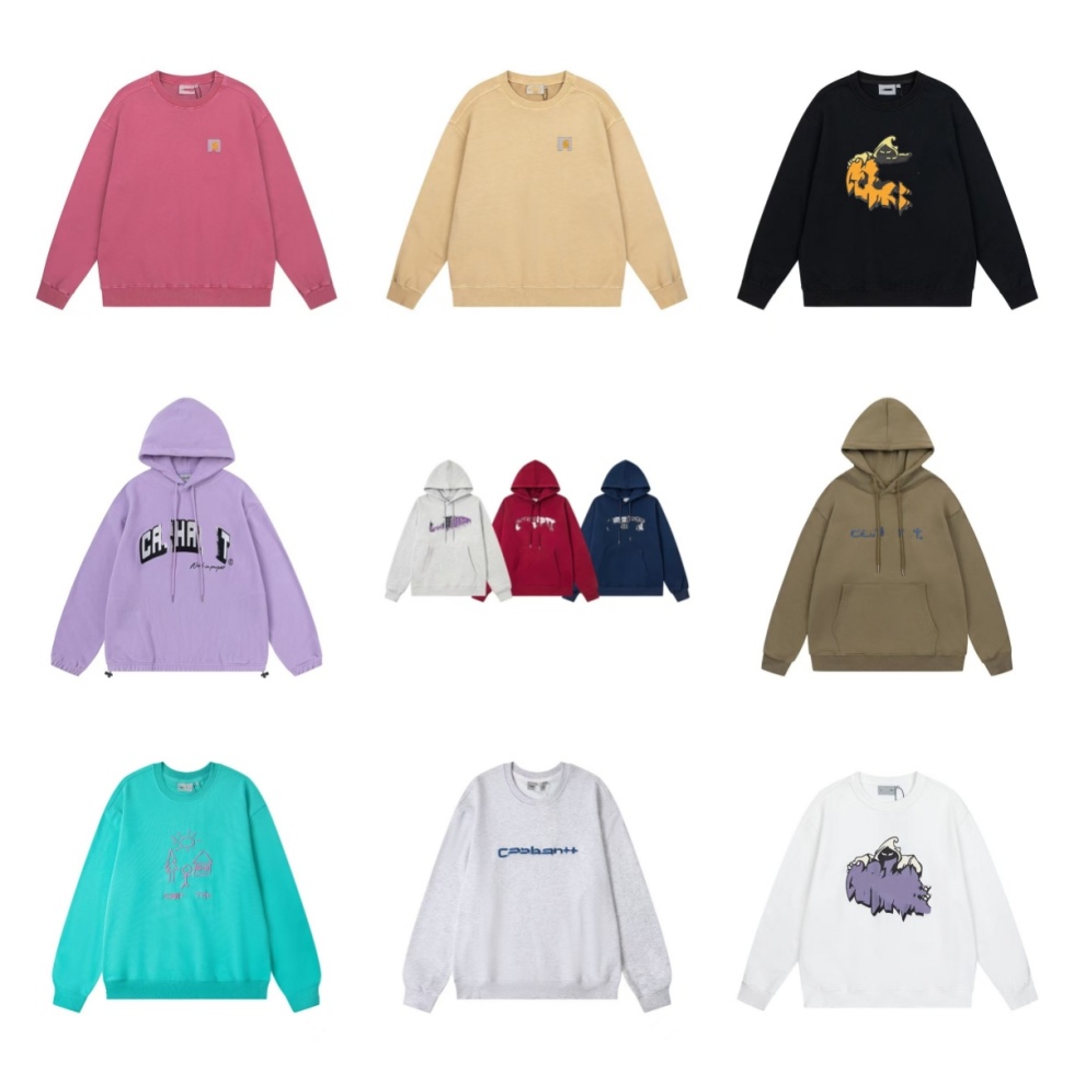 Designer Carharttitys Sweat à capuche Hommes Carrhartslys Sweat-shirt Tech Fleece Pull à capuche Sweat à capuche Sports Femmes Pull Carharretly V