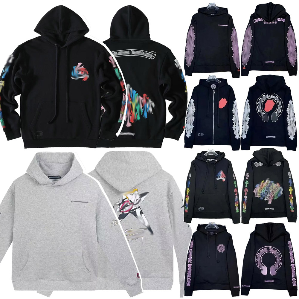 chrome hoodie zip up designer for mens hoodie long sleeve hoodies for mens designer hoodie sweatpants printe design sweatshirts pullovers letter pri