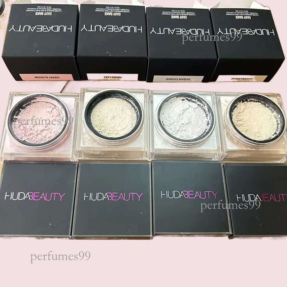 Beauty HUDA Face 20g Baking Setting Powder Makeup Easy Bake Natural Finishing Oil-control Loose Powders 4 colors good quality fast ship-image-1089190908