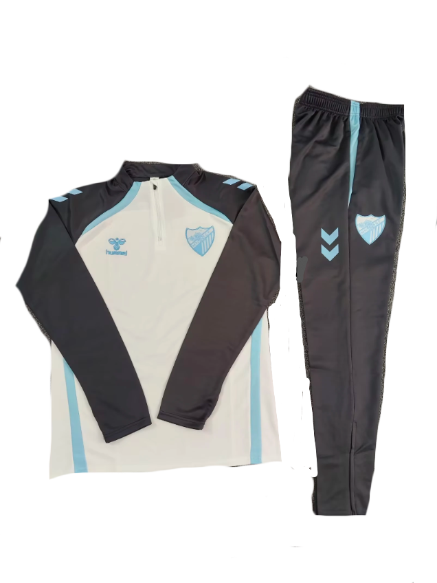 2025 26 Malaga Men's Children's Training Clothing Sportswear Football Tracksuit