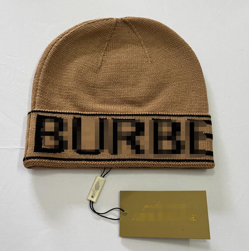 Winter hats for men designer beanie knitted skull cap designer outdoor thermal stripe bonnet ski womens luxury beanies hat black grey blue classic f