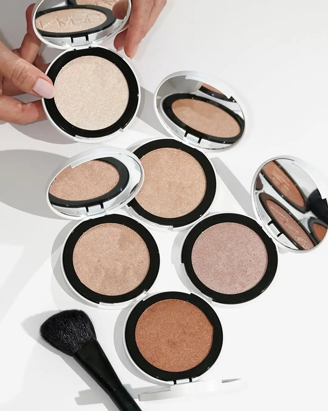 Light Reflecting Luminzing Powder Shimmer EROS HEAVENLY ELECTRA OPHELIA TOTAL ECLIPSE 5 Colors Face Makeup Highlighters High Quality-image-1111410842