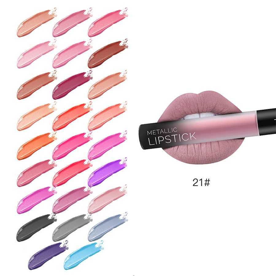 Pudaier Waterproof Nude Tint Liquid Lipstick Smooth Cosmetics Matte Lip Gloss Makeup Colorful Lipgloss Cream Make up GlossesT251222-image-1089259350