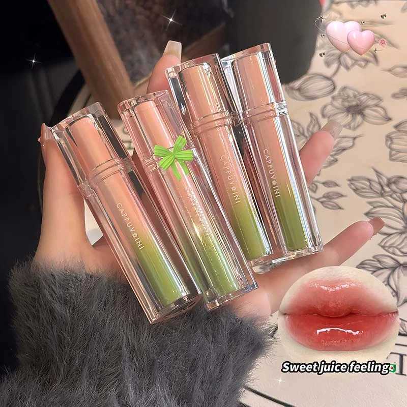Cappuvini Mirror Lip Glaze Moisturizing Water Light to Make Plump Lips Easy to Apply long-lasting Makeup lipstickT251222-image-1089259435