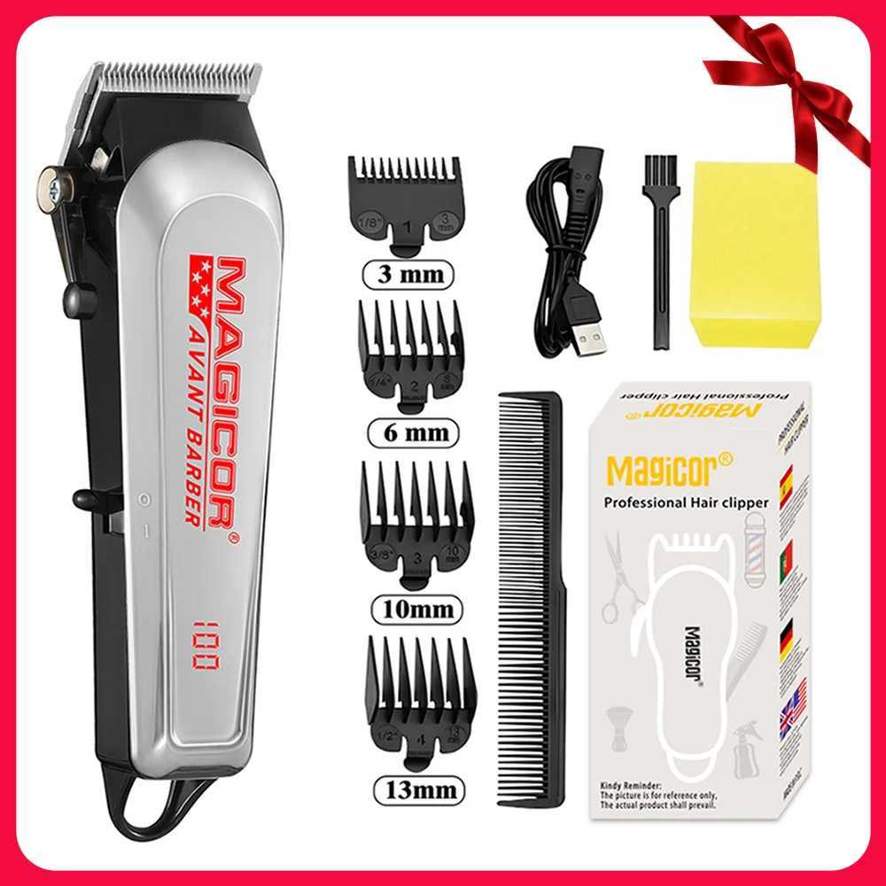 Magicor New Professional Hair Clipper For Barber Shop Electri Hair Trimmer Cutting Machine mens Clippers Shaver ApplianceT251217-image-1089238258