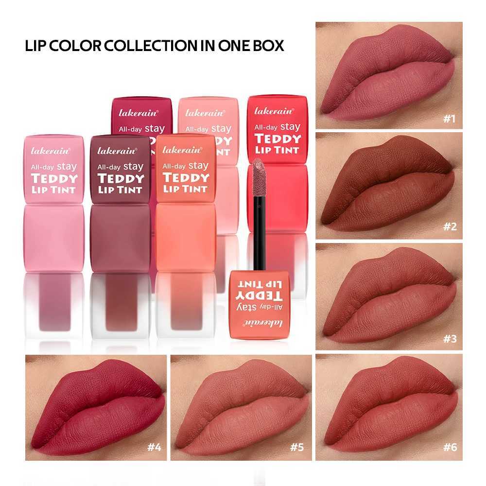 Teddy Tint Lip Color Tear Lip Gloss Super Stay Long-Lasting Coloring 12H Matte Texture Waterproof Lip Stain Lipstick CosmeticsT251222-image-1089259701