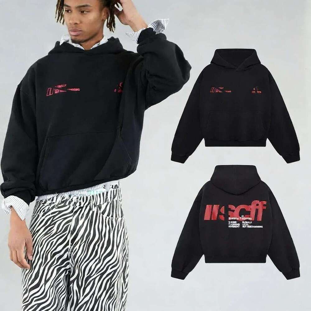 Scuffer Hoodie Women's Hoodies Scuffersly High Street Oversized Sweatshirt Grunge Women Haruku Hoodie T-Shirt Gothic Strt Y2k Tops Streetwear G