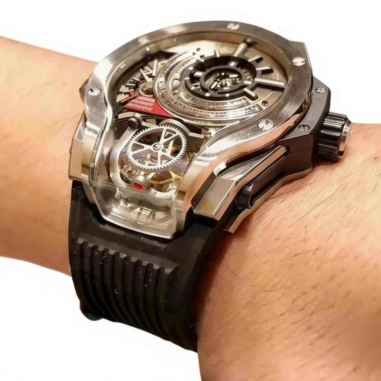 Le même fabricant de montres pour hommes à grand cadran de Warcraft Messi Jason Statham fournit directement un design à grand cadran
