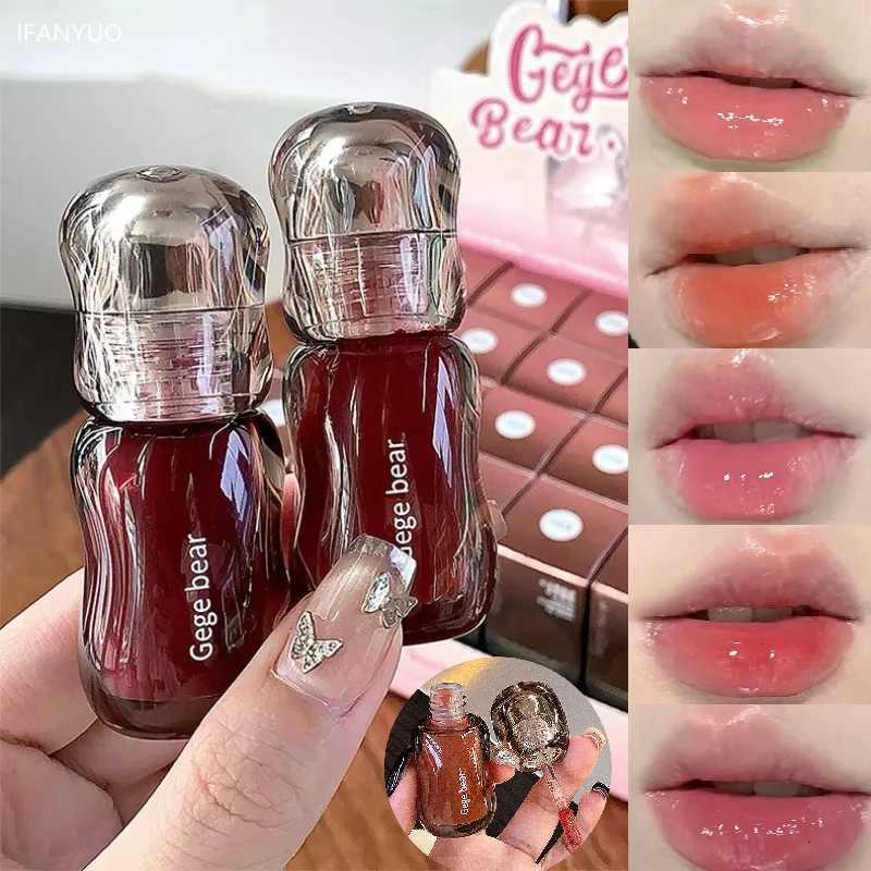 GegeBear Crystal Clear Lipgloss Hydrating Water Liquid Lipstick Light Lip Tint Plumping Non-stick Cup Lips Makeup Women CosmeticT251222-image-1089259693