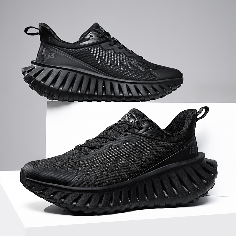 Iverson 2026 Summer Men's Carbon Plate Running Shoes Lightweight Cushioned Anti Slip Athletic Sneakers for Training