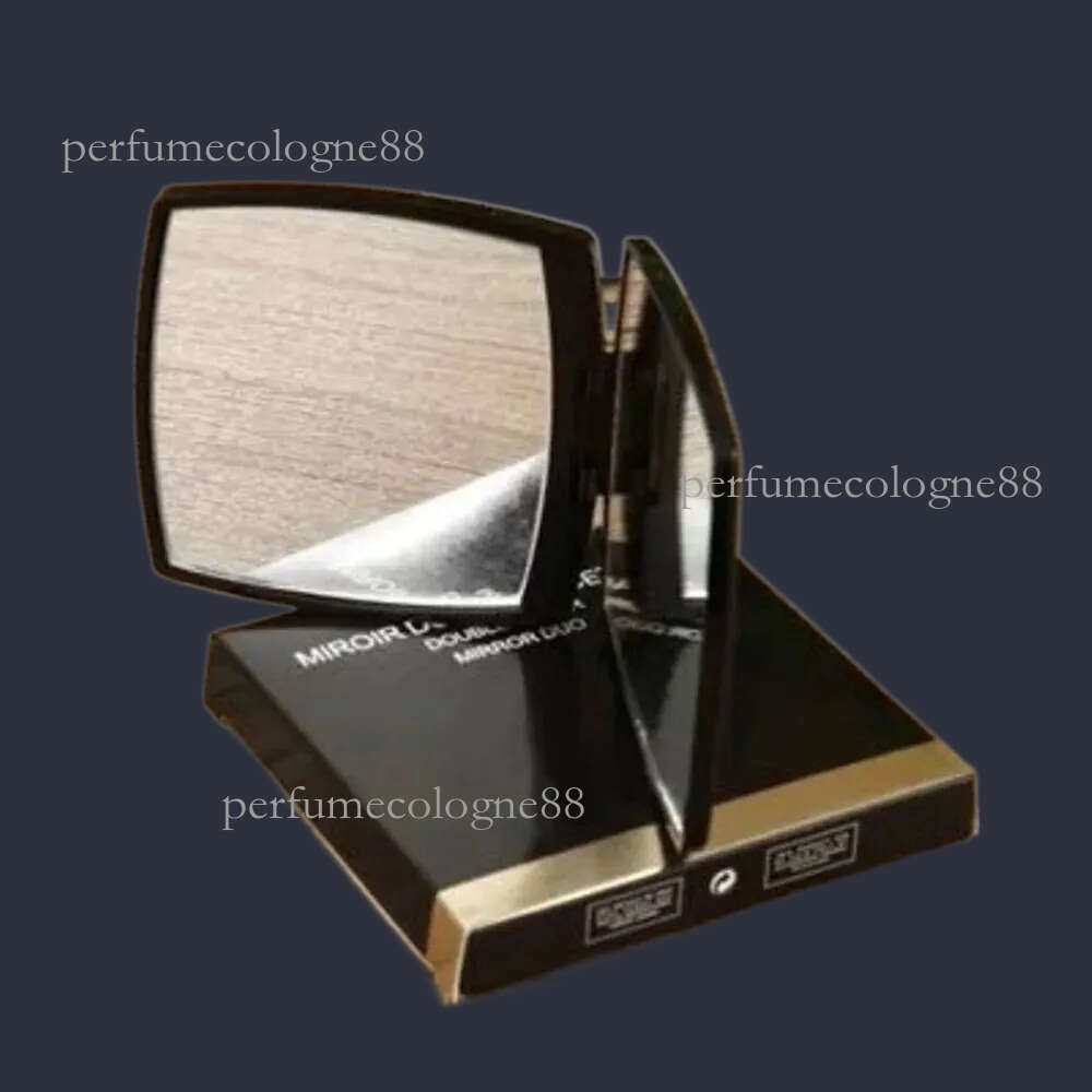 perfume cologne parfum perfumes Compact Folding Women Fashion Designer Black Portable Makeup Mirror Smooth Double-Sided Cosmetic Mirrors For Trav-image-1089481511