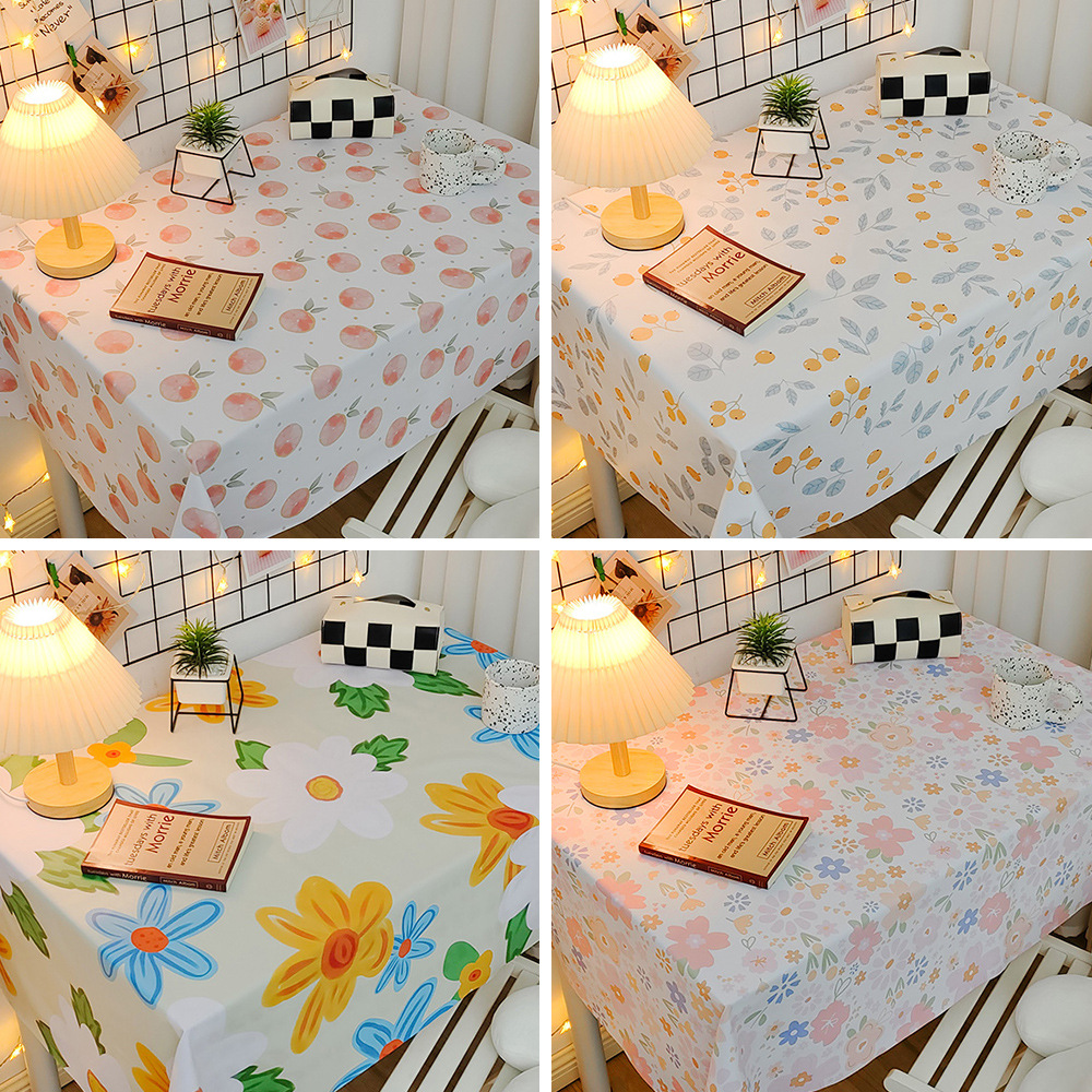 PVC tablecloth, waterproof and oil-proof, suitable for student desks, dustproof table cover, dining table cloth, and coffee table mat. ULPJ01-image-1089433970
