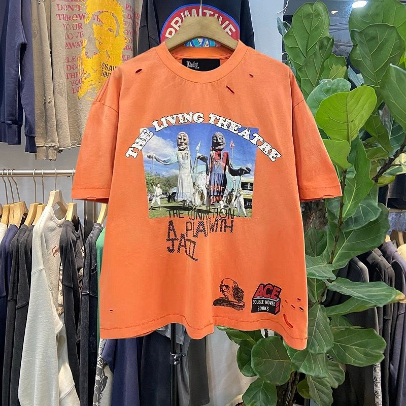 Orange and White Tshirts Men's Plus Tees & Polos 2026
